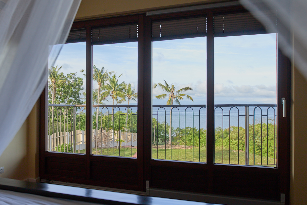 Sea view from the master bedroom